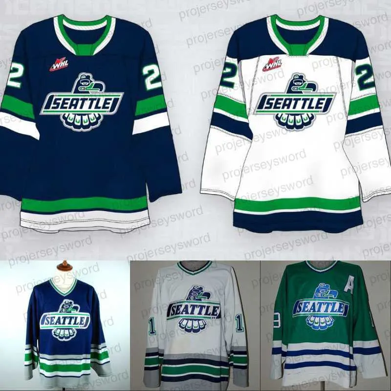 Jerseys Thunderbirds Hockey Jersey 5 Kyle Fecho 25 Schmidt 7 Ferone 22 Malgunas 26 Chapman 6 Witt 5 Benke 6 Spiller 22 Clymer