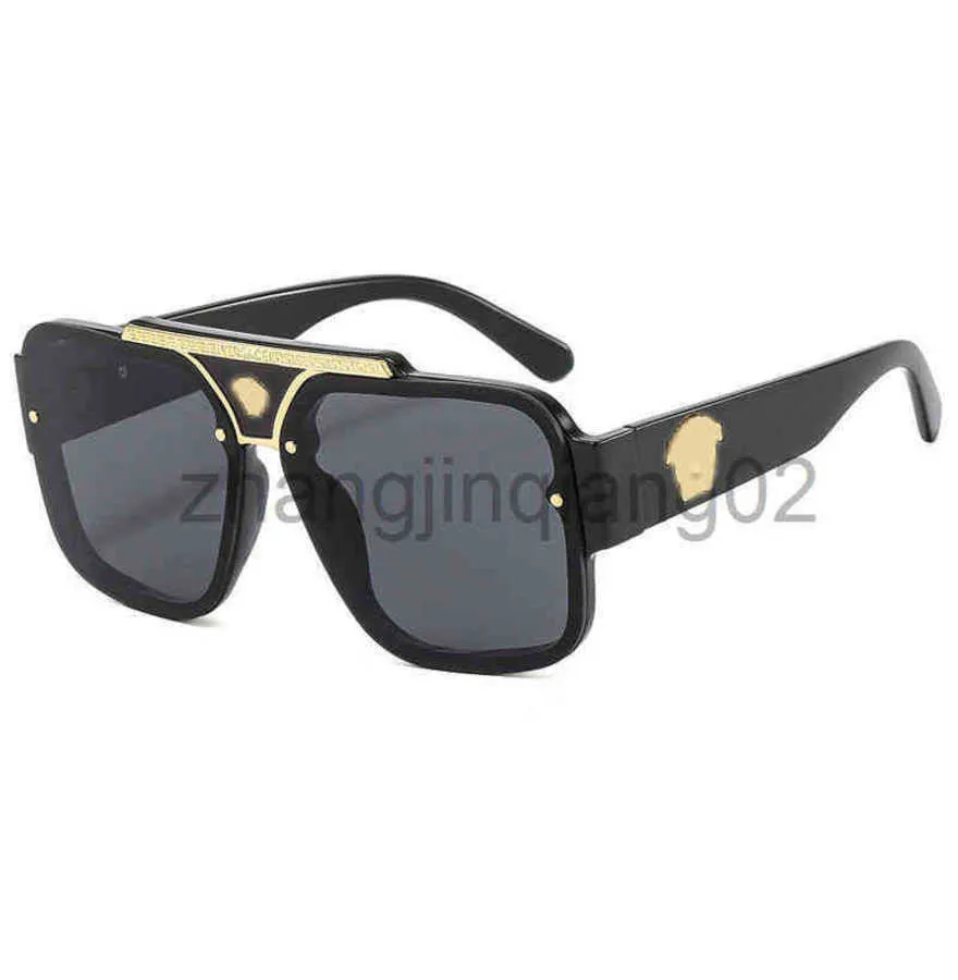 Diseñador Versage Gafas de sol Ciclo Lujoso Moda Gafas Mujer Hombre Amantes Personalizar Gran marco Vintage Béisbol Deporte Gafas de sol