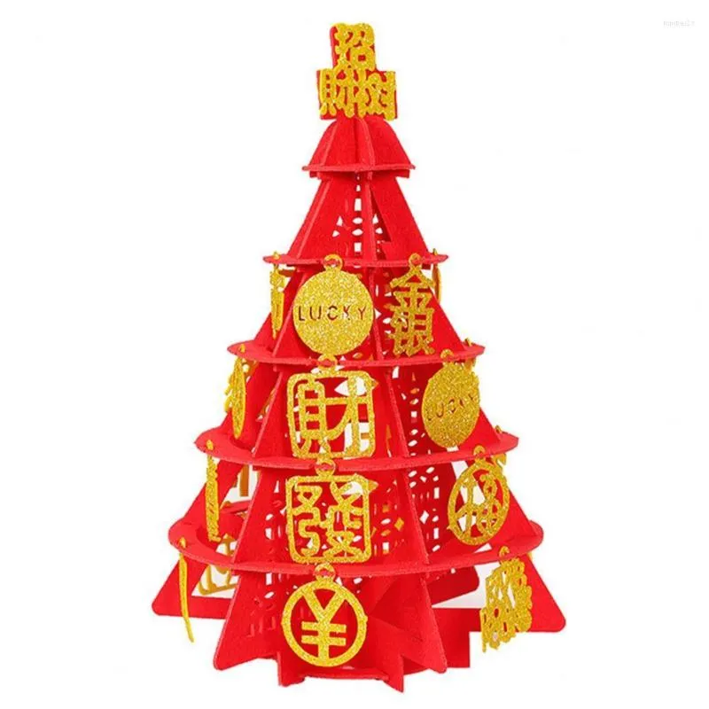 Kerstdecoraties Chinees os jaar contant geld koe geldboom diy home bureaublad feestdecoratie