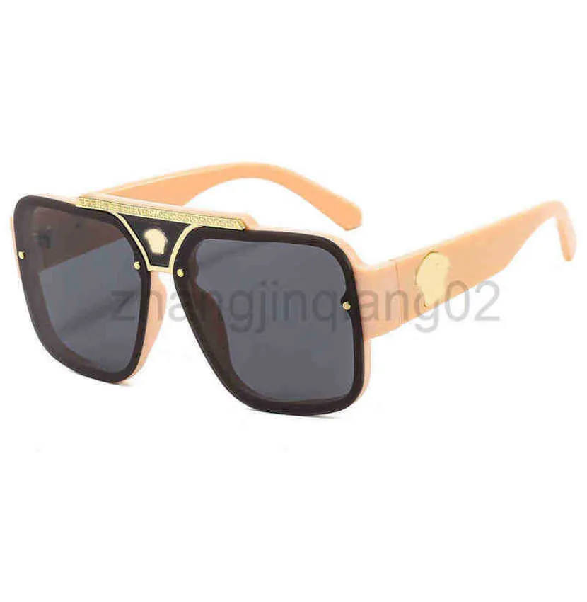 Designer Versage Sunglass Eyewear Cycle Luxueuze modeheren damesliefhebbers personaliseren grote frame vintage honkbal zomer winter sport nieuwe zonnebril