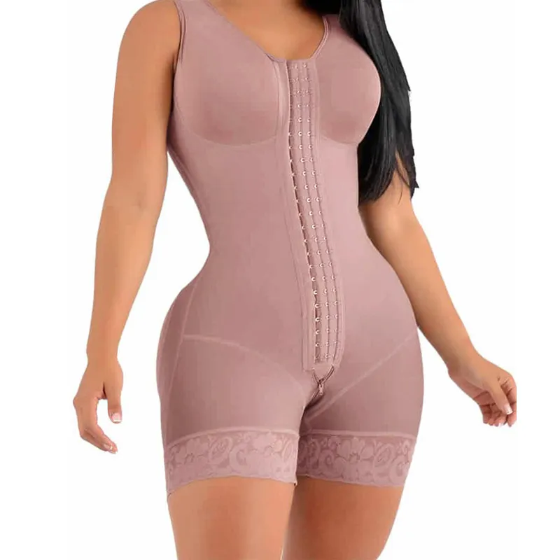 Colombian Womens Cross Compression Body Shaper With Bbl Control