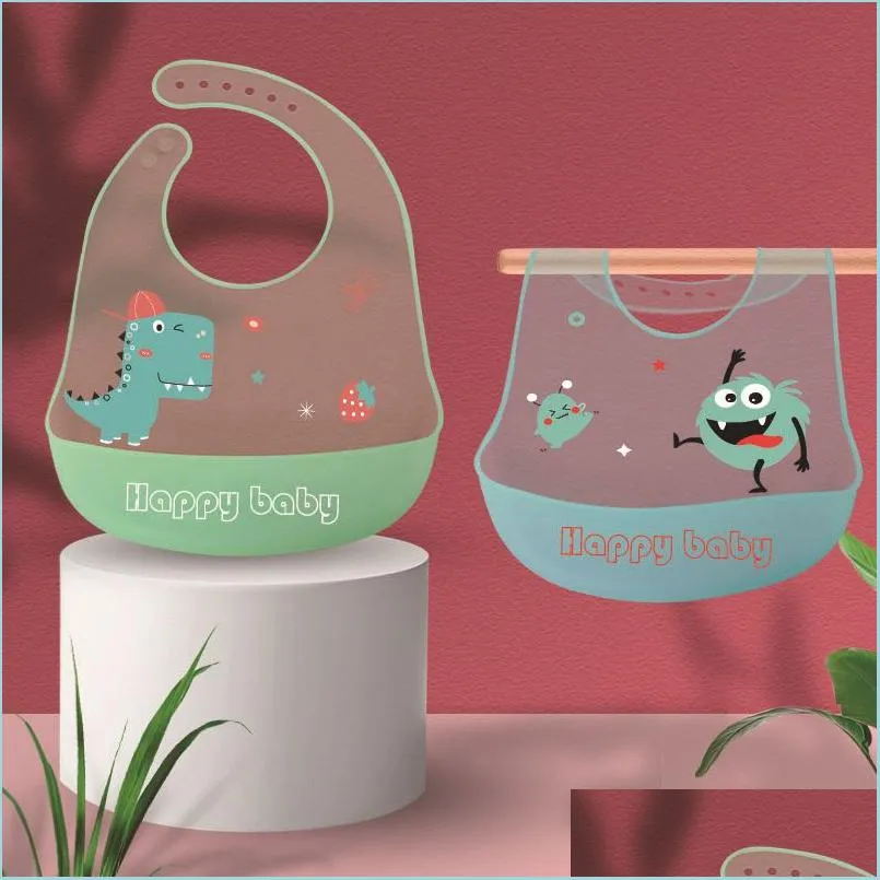 Other Festive Party Supplies Food Grade Transparent Sile Bib Baby Droolproof Rice Pocket Drop Delivery 2022 Home Garden Festive Part Dh3Kv