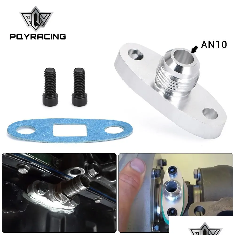 Turbochargers Pqy Turbo Oil Drain Flange 10An Gt40 Gt42 Gt45 Gt47 Gt55