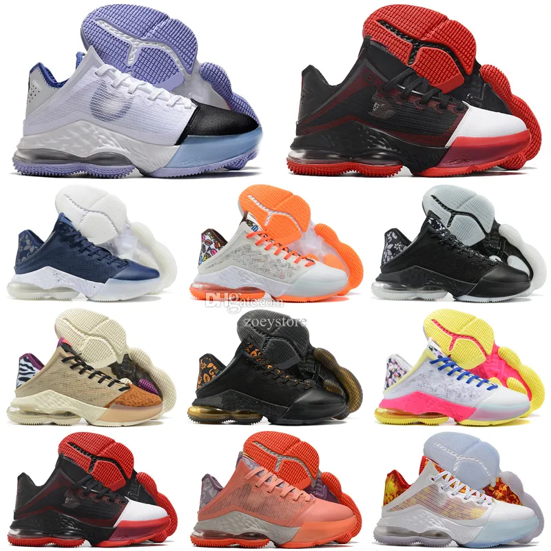 Lebrons 19 XIX Low What The Basketball Shoes 2022 Uniform Hook Space