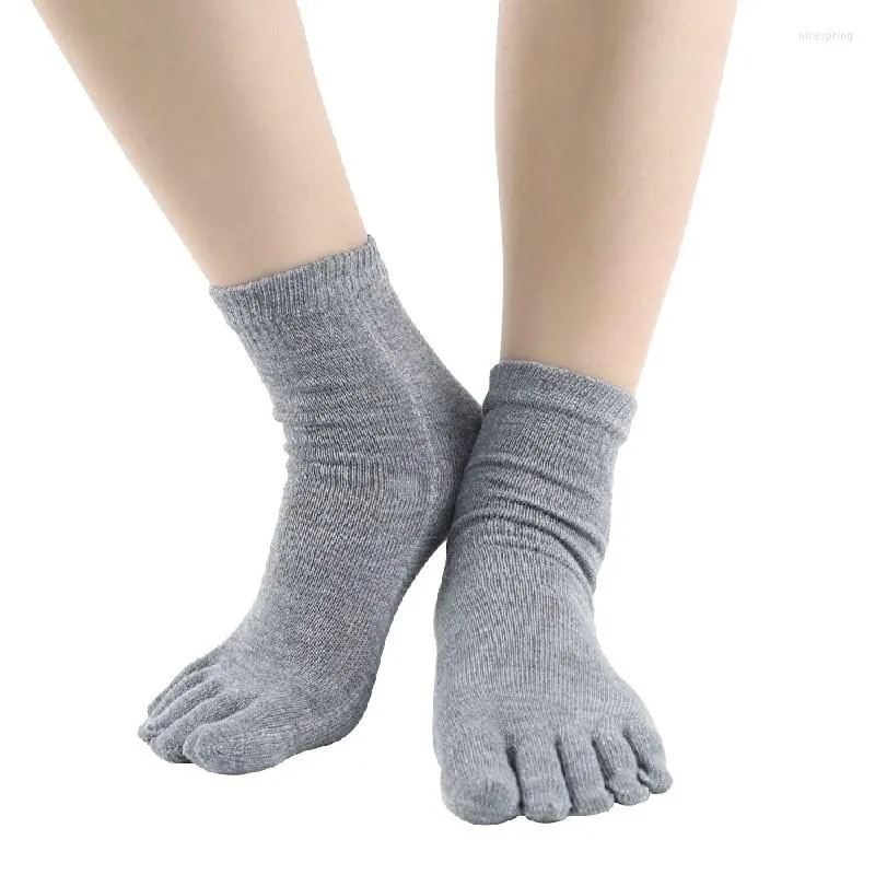 Sportsocken, Holzclogs, Baumwolle, fünf Zehen, getrennte Zehen, trockene Finger, Verhinderung der Bewegung des Fußpilzes, Schutz der gespaltenen Zehen