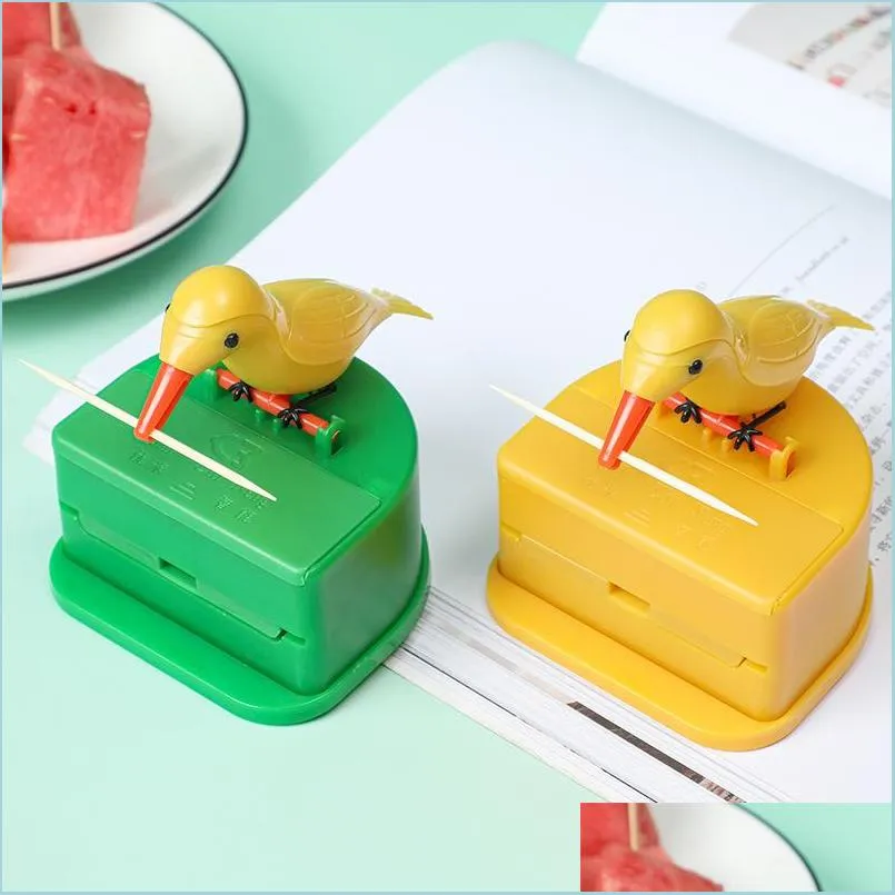 Other Kitchen Tools Birdie Tootick Box Creative Press Matic Pop-Up Intelligent Container Net Red Gift Drop Delivery 2022 Home Garden Dhycg