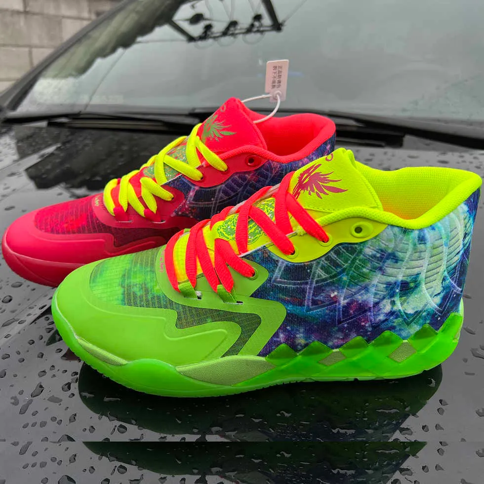 Lamelo Ball MB. 01 Buty do koszykówki dla mężczyzn Galaxy Purple Red Zielone Złote Beige Beige Biała niebieska królowa Buzz Melo Kids Low Sneakers Be You Tennis with Box