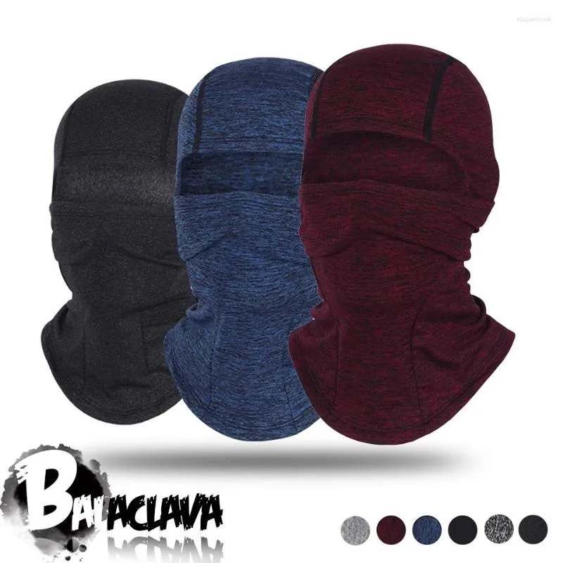 Bandanas Winter Warmer Thermal Windproof Cold-proof Balaclava Outdoor Sports Full Face Caps Men Women Cycling Skiing Headwear