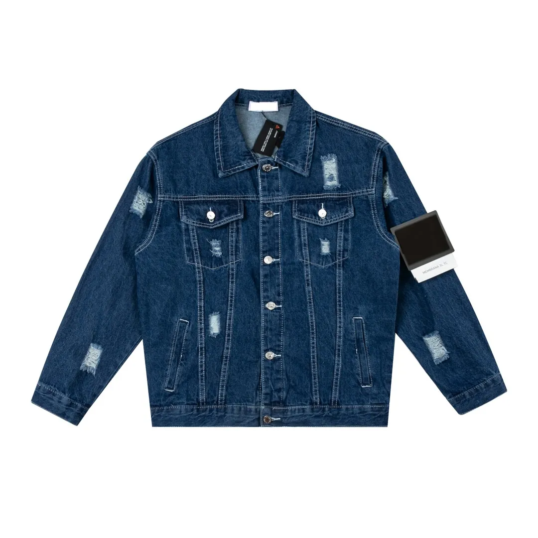 Marca designer topstoney jaquetas pedra clássico braçadeira desgastado artesanato denim ilha com emblema asiático tamanho jaqueta tamanho M-2xl 03