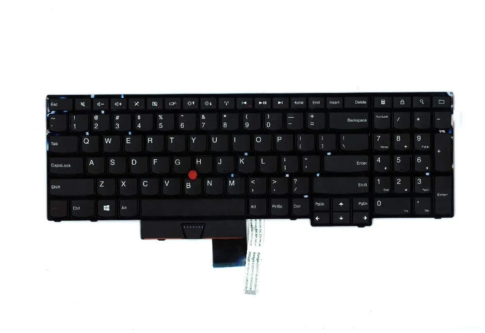 لوحة مفاتيح NewRest BACKREST الجديدة لـ Lenovo ThinkPad E535 E545 E530C E530 لوحة المفاتيح الأمريكية الإنجليزية 04y0301 04y0264