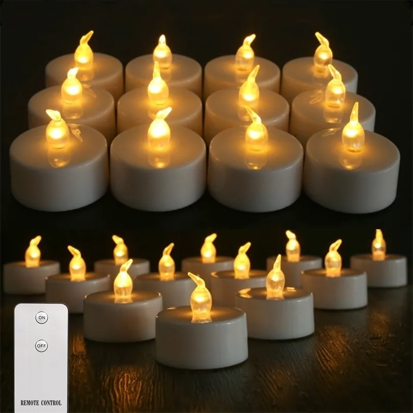 Des Bougies Tunemies À LED Vacillantes 24 Pack, Sans Flamme Avec Télécommande, À Batterie, Parfaite Pour Les Mariages, Les Maisons Et Le Décor De Noël Du 22,35 € | DHgate