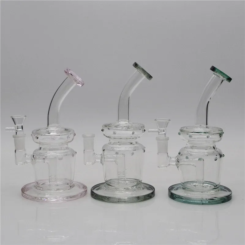 9inches glas bong vattenpipa hårda dab rig bubbler rökrör vattenrör