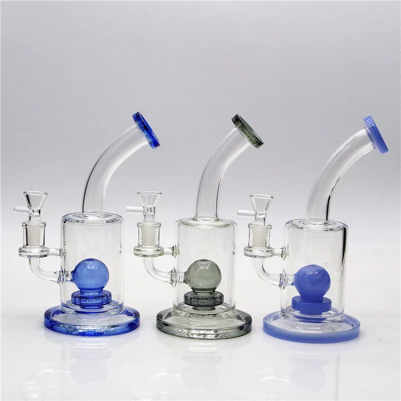 Hookah Borosilicate Glass Bong Water Pipe showerhead perc smoke pipe