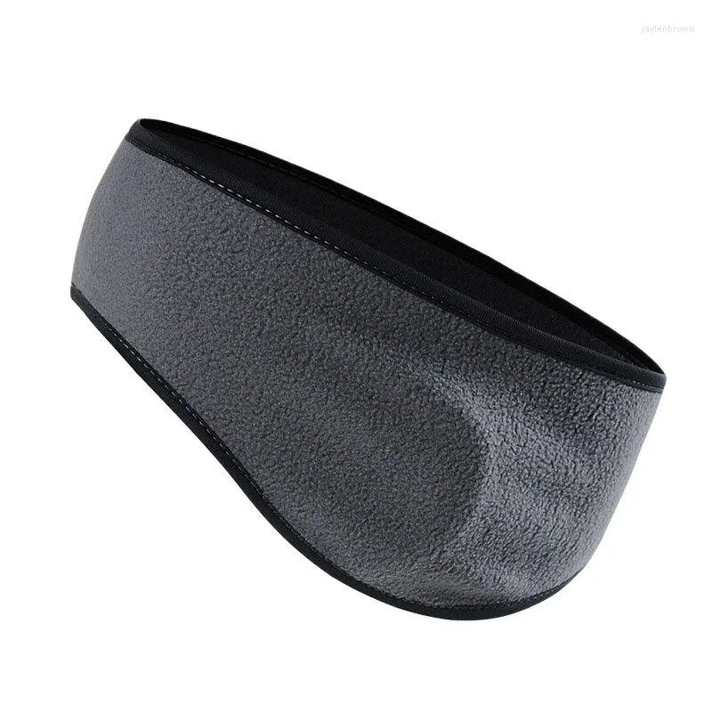 Bandanas Headband Without Buttons Thick Warm Women Winter Sweatband Outdoor Sports Running Fleece Ear Cover