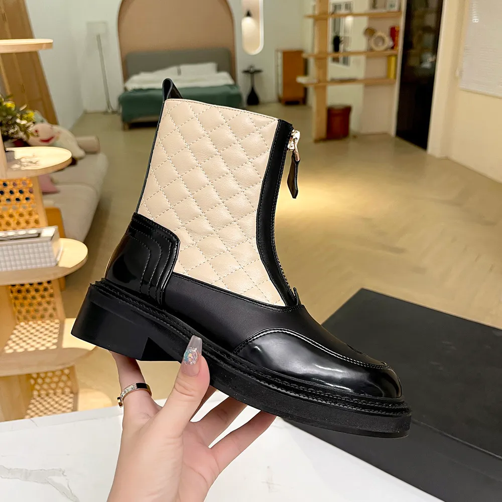 2023 Новые женские дизайнерские сапоги Land Boots Black Leather Luxury High Heel Angle для австралийских женских ботинок каблуки с коробкой