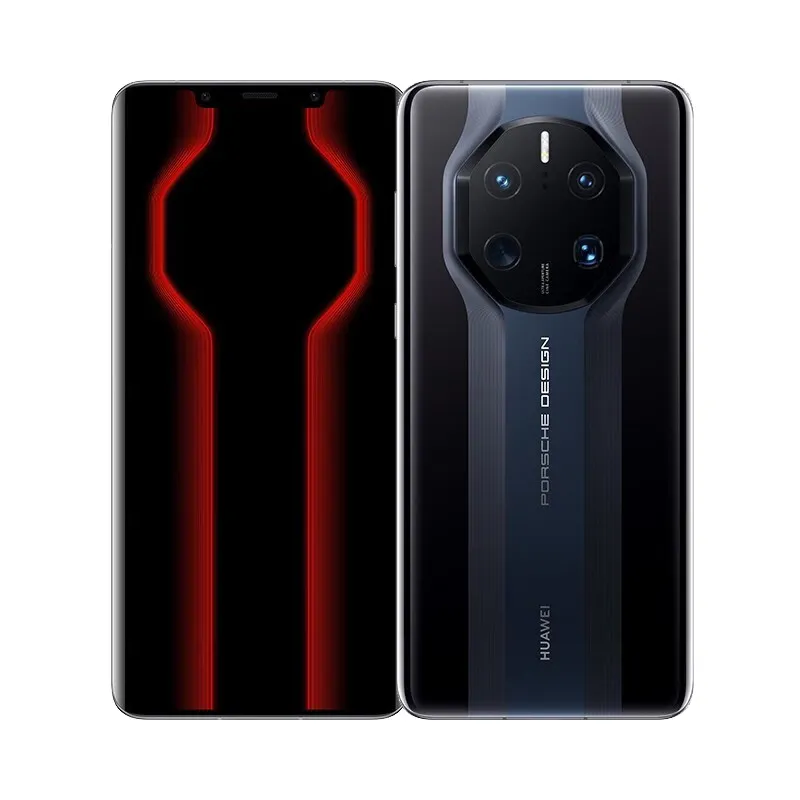 オリジナルHuawei Mate 50 RSポルシェデザイン4G携帯電話12GB RAM 512GB ROM Snapdragon 50.0MP NFC Harmonyos 6.74 "120Hzフルディスプレイ指紋IDフェイススマート携帯電話