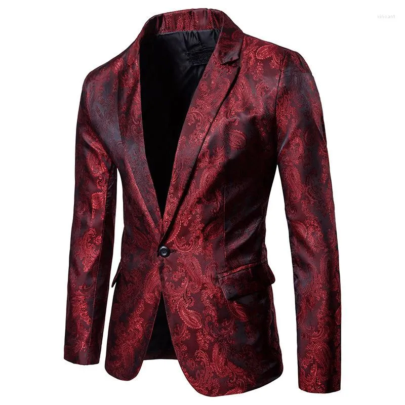 Herrenanzüge Herren-Sets 2022 Herren 2-teiliger Business-Einteiler Anzug One Button Party Hochzeit Blazer Hosen Herrenbekleidung