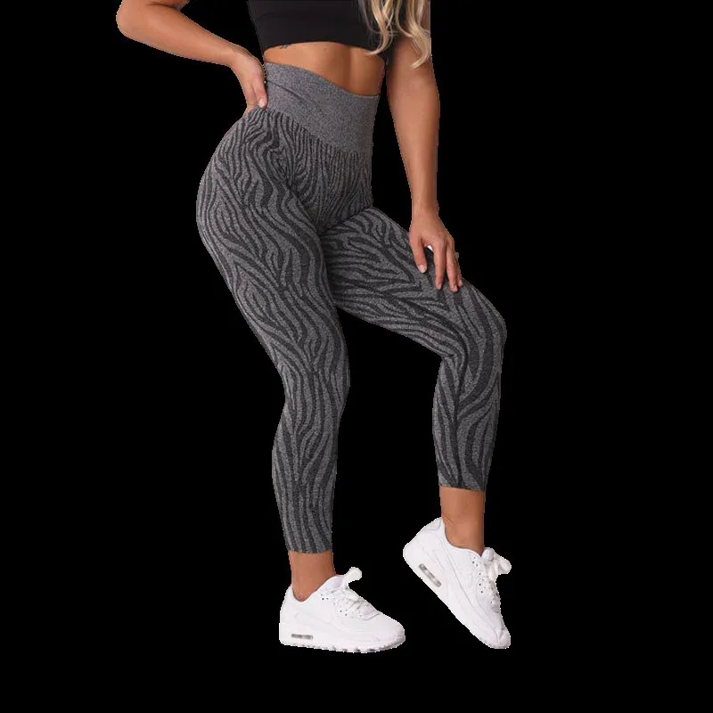 Yoga Outfit Nvgtn Zebra Pattern Seamless Leggings Women Soft Workout Tights  Fitness Outfits Pants High Waisted Gym Wear 2210123331202