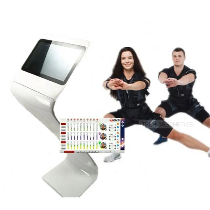 New wire&wireless xems Fitness Machines/ems electro muscle stimulator ems device xbody suit for gym