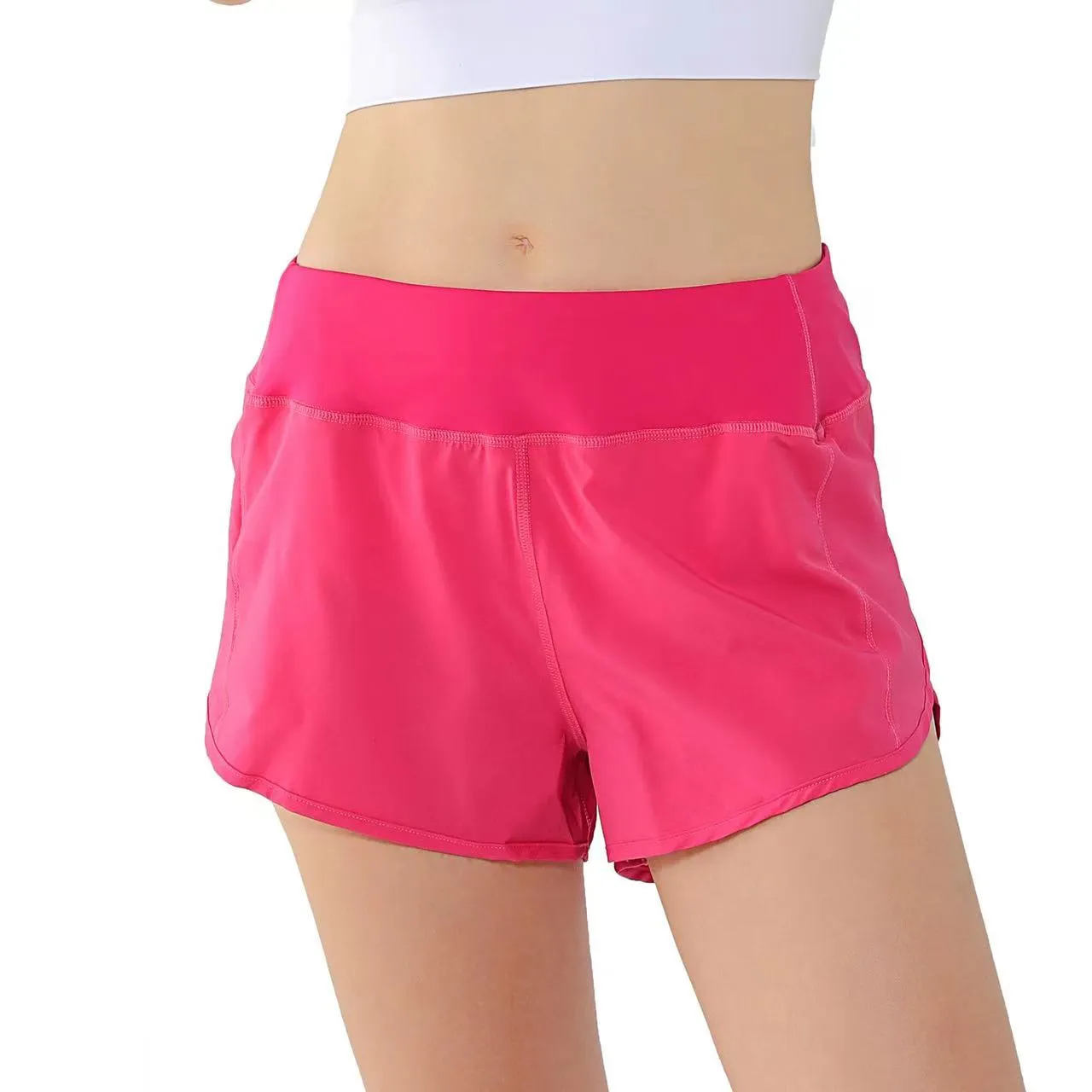 Women's Quick-Dry Workout Sports Running Yoga Athletic Shorts