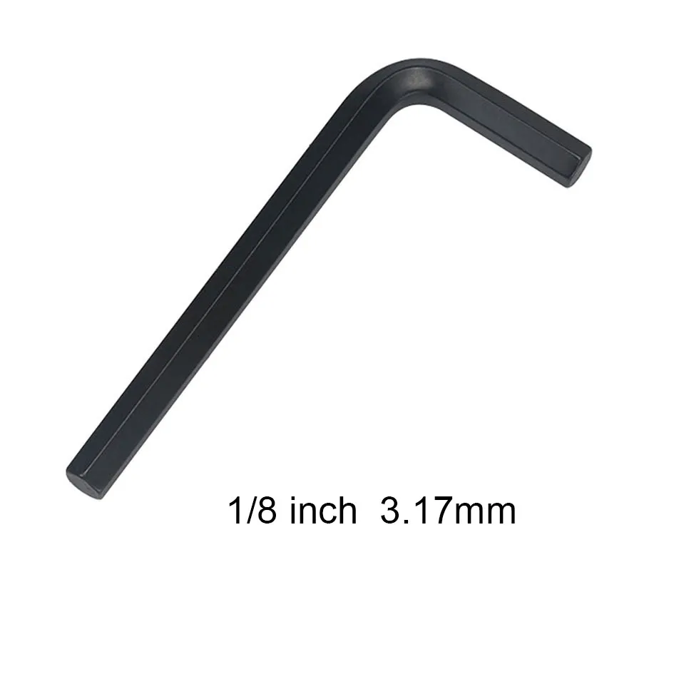 컴퓨터 수리 도구 검은 색 1/8 인치 렌치 Allen Wrench Hexagon Hex L 키 3.17mm 미니 핸드 도구