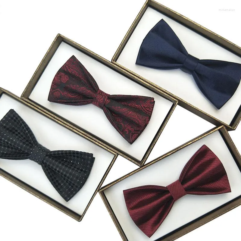 Bow Ties Men's Tie High Quality Fashion Formal Bowtie For Men Great Party Wedding Club Banquet Anniversary Butterfly