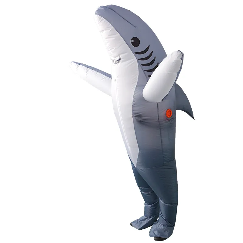 Interesting Inflatable Costumes Blow Up Costume Shark Game Fancy Dress Halloween Jumpsuit Clothing Others Apparel