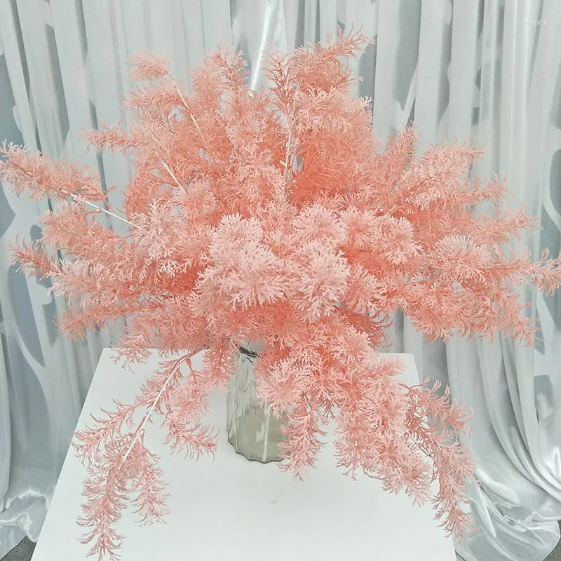 小さな霧の偽の花の装飾結婚式の壁のアレンジメントライムグラスパーティーのデザイン造園の装飾花シミュレーション