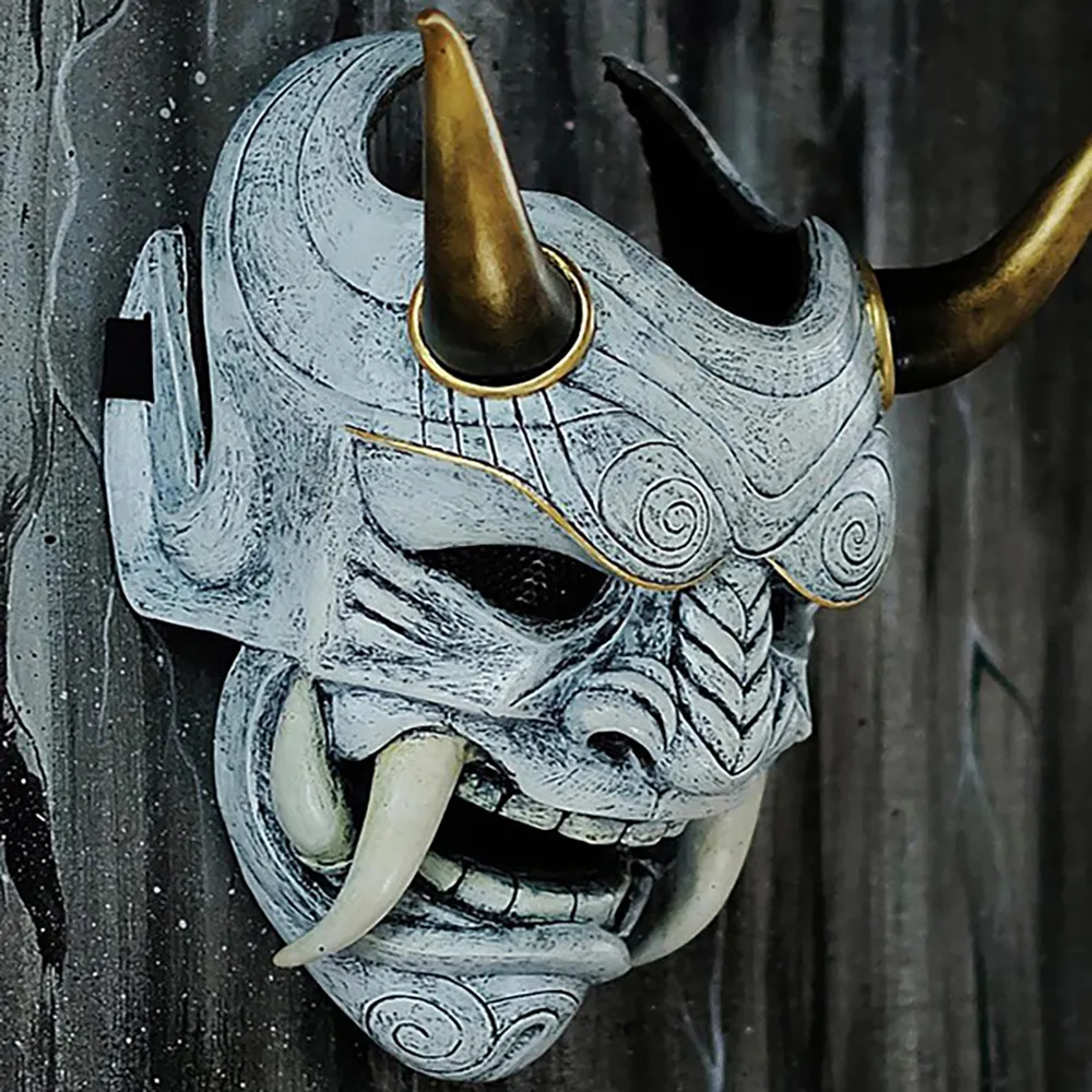 Japanese Demon Mask: Oni Samurai Hannya Mask - Halloween Cosplay, Premium  Quality, Shop Now! from Dhgate Party Masks - price 28.64, image size:1000x1000