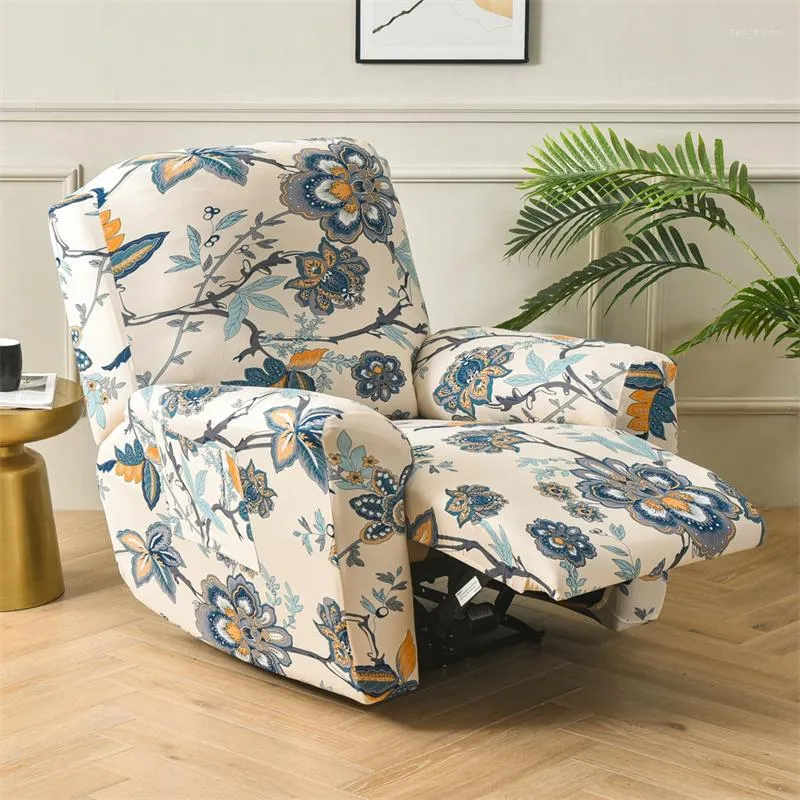 Chair Covers Pastoral Print Recliner Sofa Cover Lazy Boy Relax Elastic Spandex Massage Slipcover Lounge Armchair From 30 35 DHgate