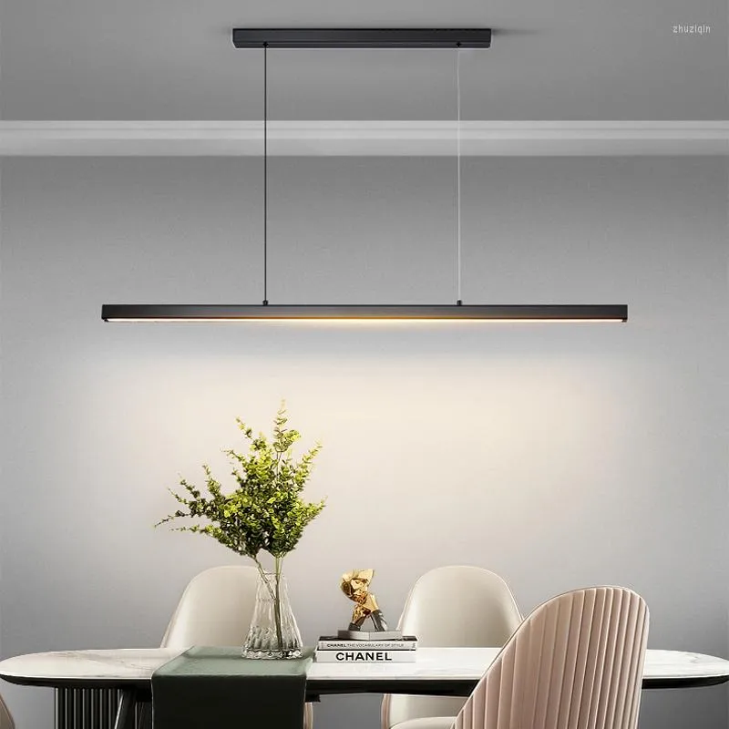 Avizeler nordic led restoran avizesi modern minimalist yemek masası ışık pastoral kafe bar uzun oturma odası aydınlatma