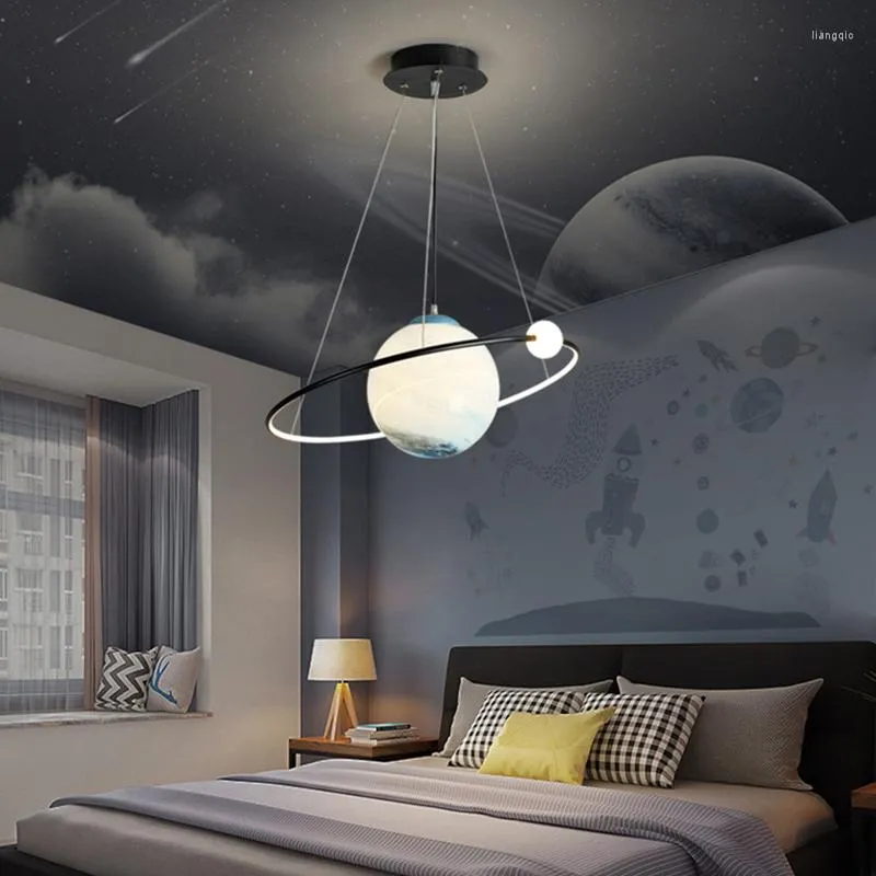 Hanglampen moderne dine eetkamer kinderen slaapkamer lichten indoor verlichting plafondlamp hangende verlichte barmering decoratieve armaturen