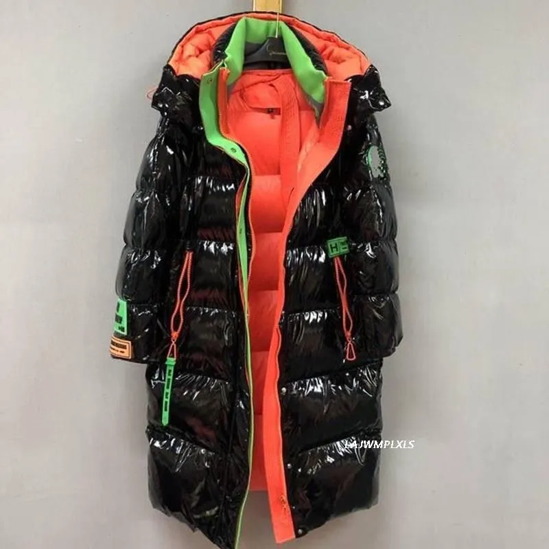 20200 Women Down Jacket Mode Windproof Oertheer European American LongoPuffa Kapuze mit vierer Außenbekleidung warmer Mantel