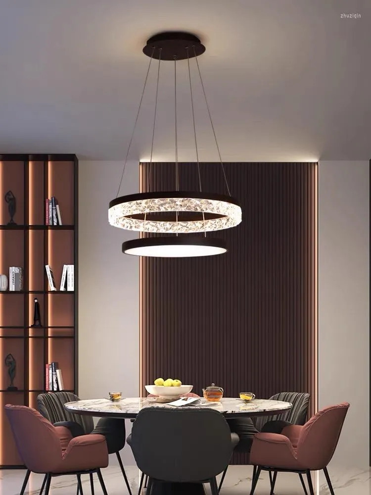 Avizeler modern led ligthing oturma oda daire dekor kapalı mutfak yatak odası kısaltabilir asılı ışık fikstür luminairea