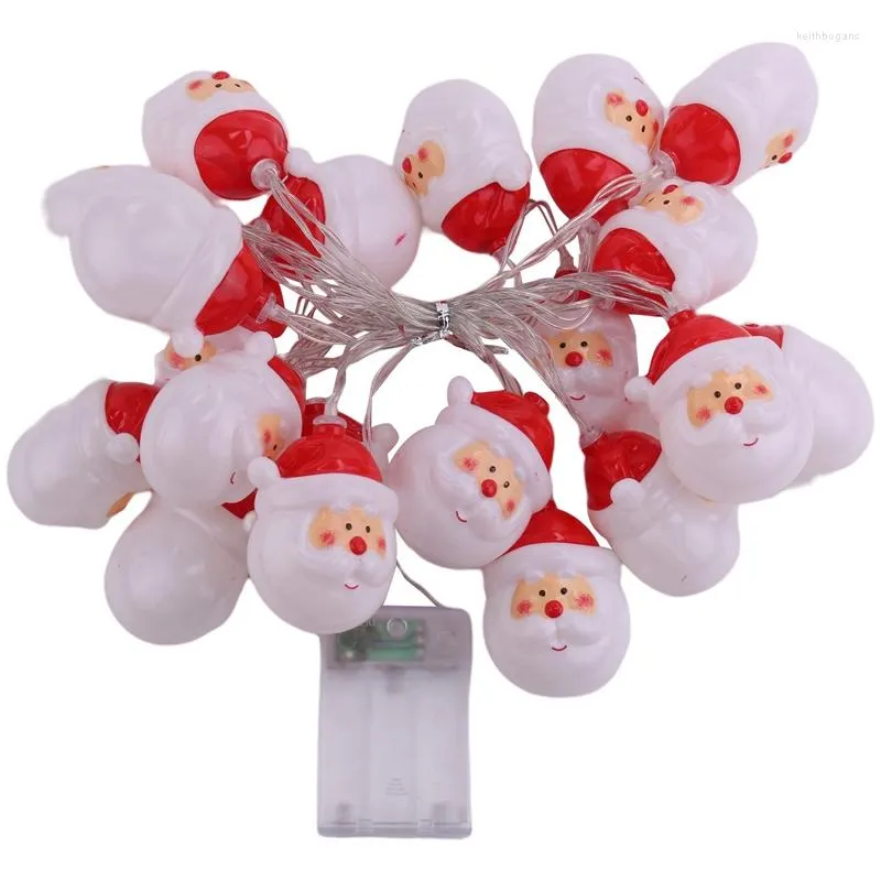 Strings Led Bubble Bulb String Santa Claus Simple Romantic Decorative Light Christmas Lantern