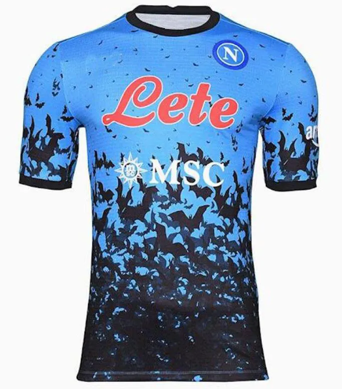 Kit Maglia Napoli 2022 Jersey Maglia Napoli Champions League SSC Napoli  Euro Home Match