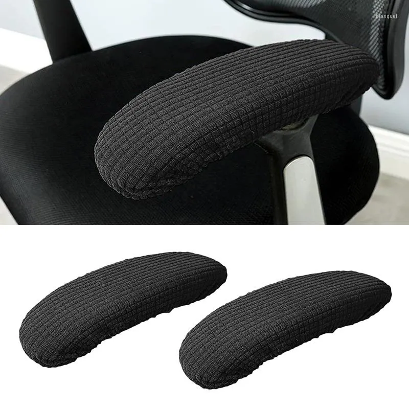 Chair Covers 1 Pair Armrest Cover Slipcover Office Computer Arm Dustproof