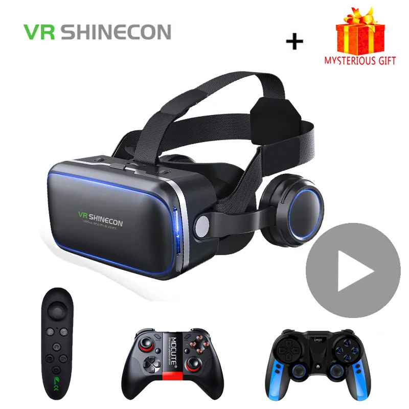 VR Shinecon Masque de réalité 3D noir - Accessoires divers