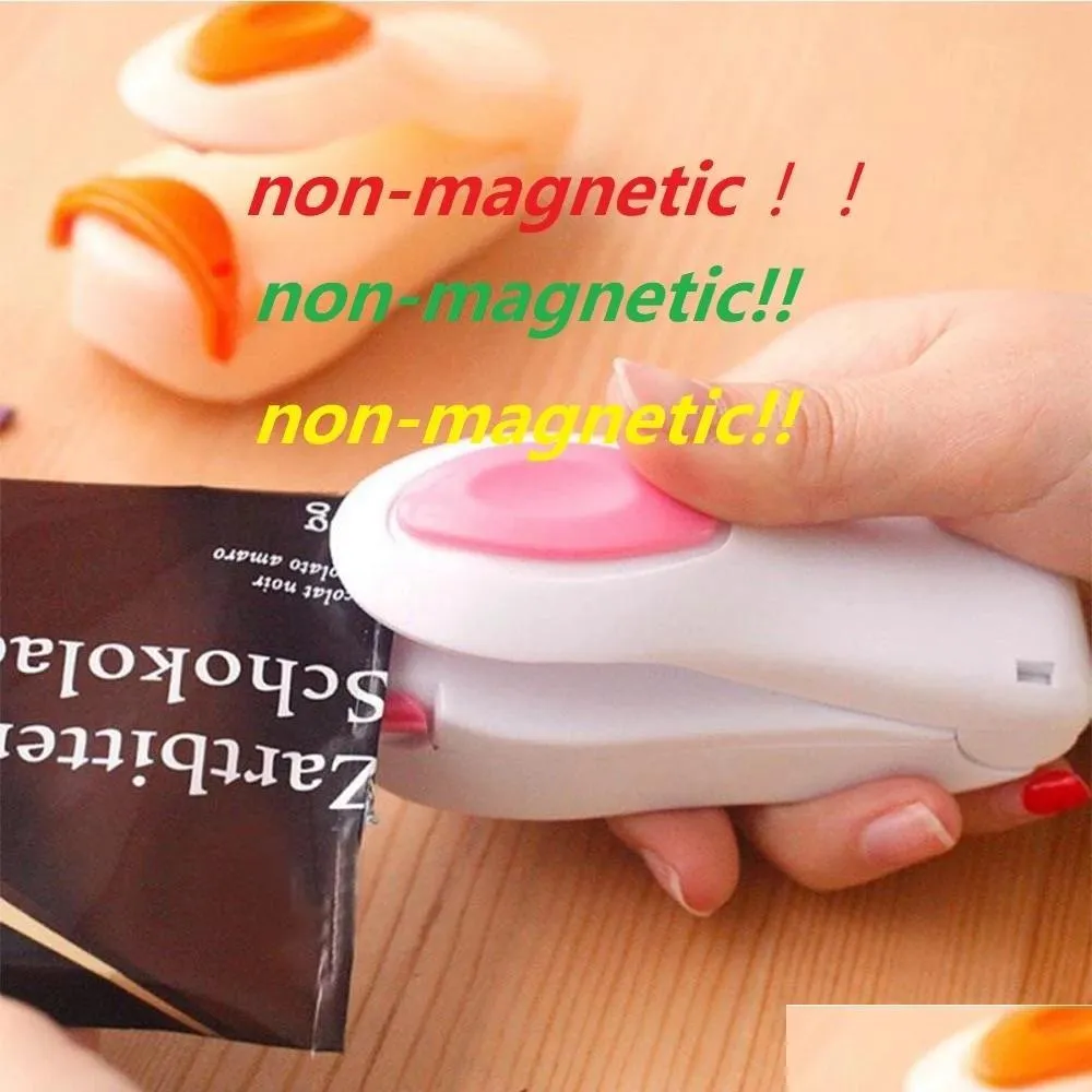 Autre Cuisine Bar à manger T Portable Mini Sac en plastique Scellement Hine Ménage Petite pression de la main Goutte de chaleur Livraison 2022 Jardin de la maison Dh9Nt