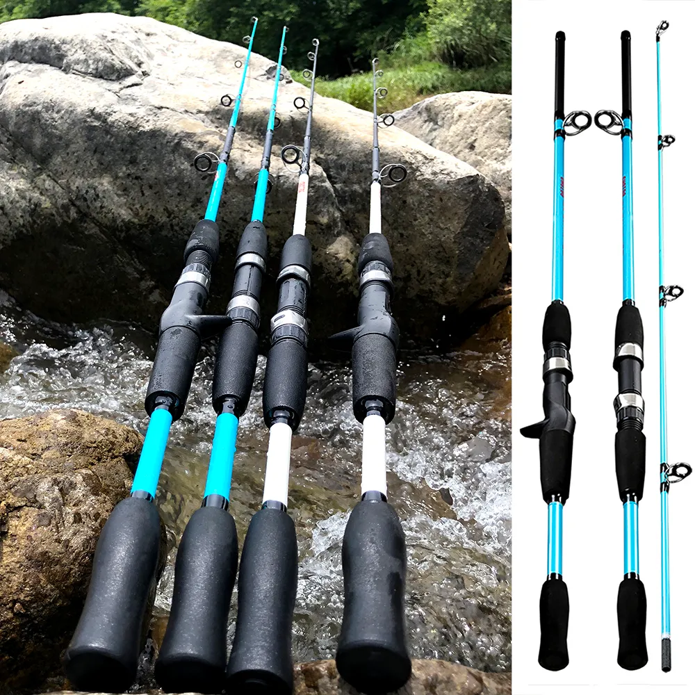 Canna da mulinello Combo Canna da pesca Spinning Casting Fly Ultralight Carp Carbonio Fibra di vetro Pesca Hand Lure Feeder Pole fish gear Travel Surf 15M 18M 221012