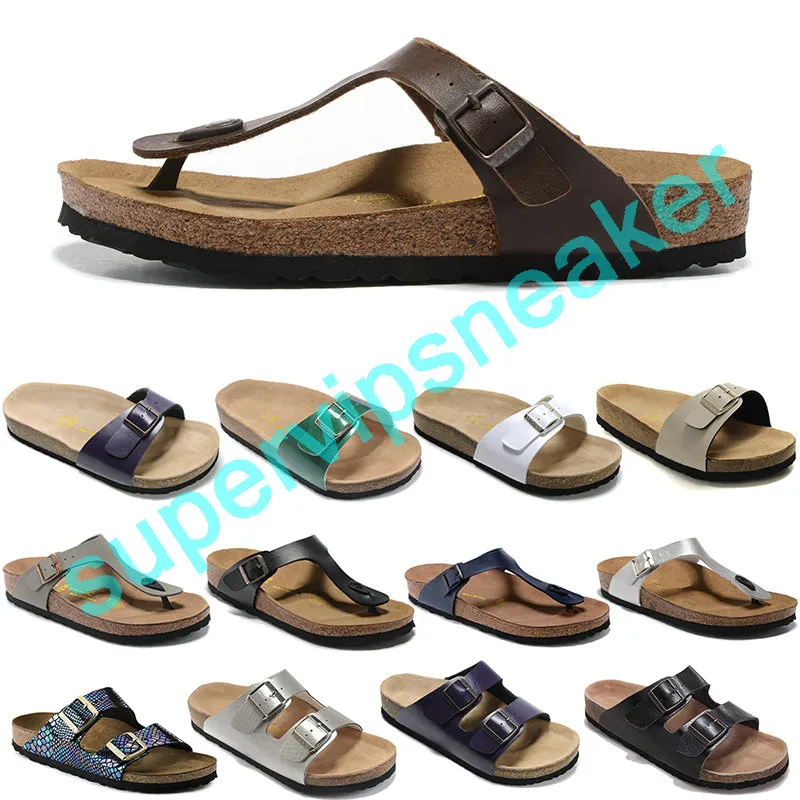 2024 Slipper Flip Flops Beach Sandals Casual Slides Shoes Flat Slippers Trainers New Summer Cork Women Mixed Color Fashion Luxury Designer 35-46 EUR