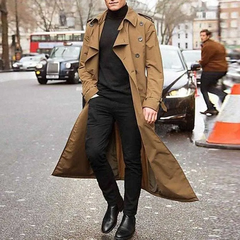 Long coat deals streetwear