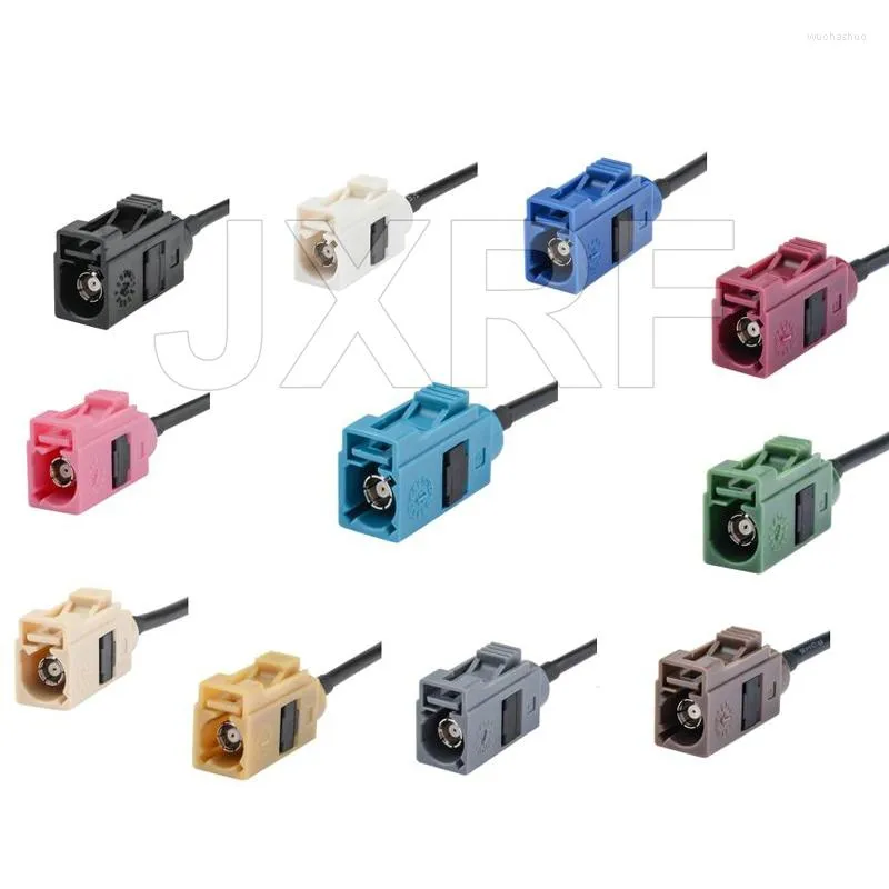 Lighting Accessories Car Radio Antenna Connector Cable Fakra To A B C D E F G H I K Z Type For FM GSM GPS RF Communications Systems