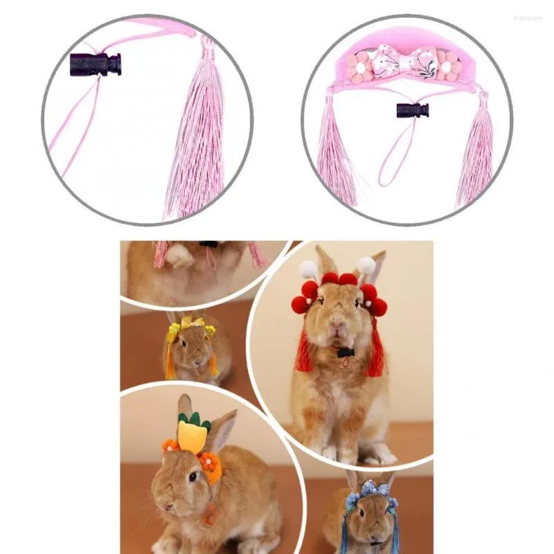 Housses de siège de voiture pour chien, accessoires Po, chapeau de Cosplay réglable de couleur vive pour la décoration