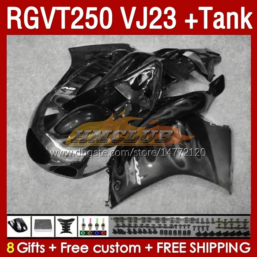 Fairings & Tank OEM For SUZUKI RGVT RGV 250CC 250 CC 1997-1998 Bodys 161No.168 RGV250 VJ23 SAPC RGVT250 RGV-250 97 98 RGVT-250 RGV-250CC 1997 1998 ABS Fairing grey flames