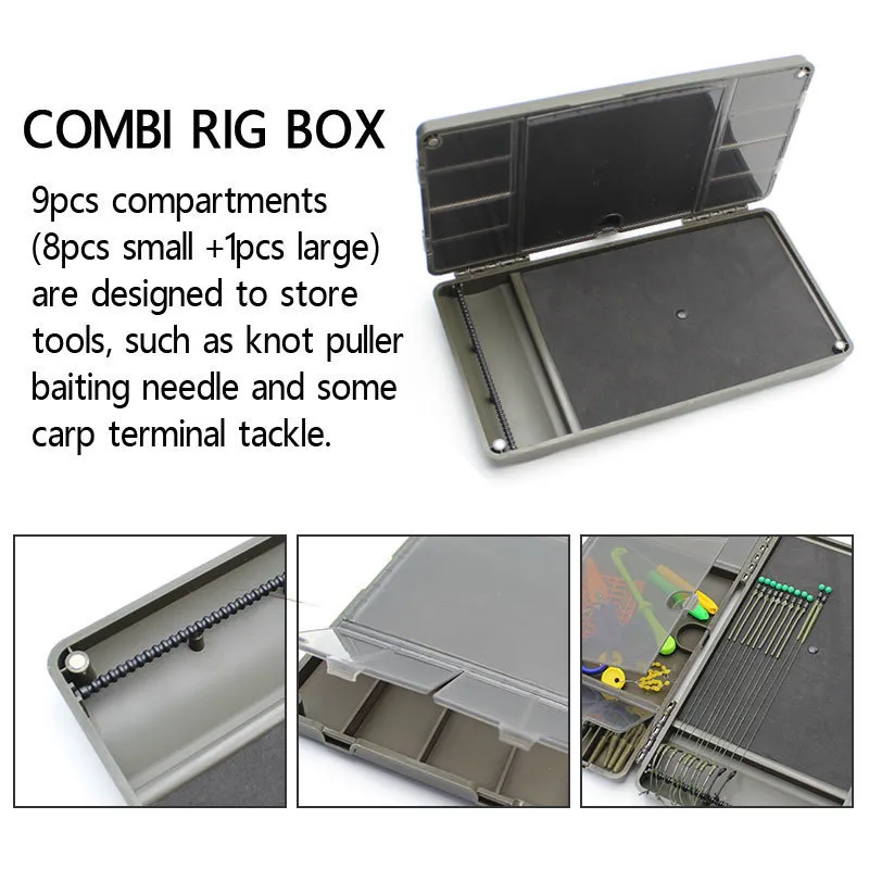 Fishing Accessories Carp Fishing Tackle Box For Carp Rig Hair Ronnie Zig  Rig Accessories Swivel Line Aligner Lead Clip Kit Storage6095815 From 36,84  €
