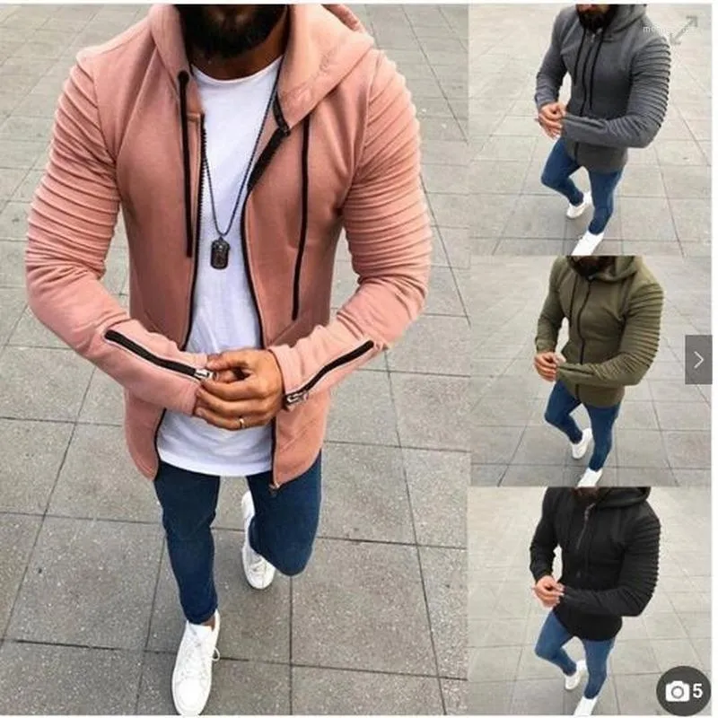 Men's Hoodies Oversized Men Sweatshirts Autumn Winter Casual Pressure Plait Long-sleeved England Style Thick Warm Coats For Unisex M-5XL