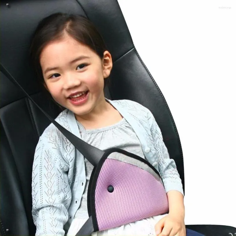 Piezas de cochecito, cómodo, suave, para bebé, protección del cuello del coche, cinturón de seguridad, multifunción, ajuste seguro para niños y adultos, ajustador de asiento