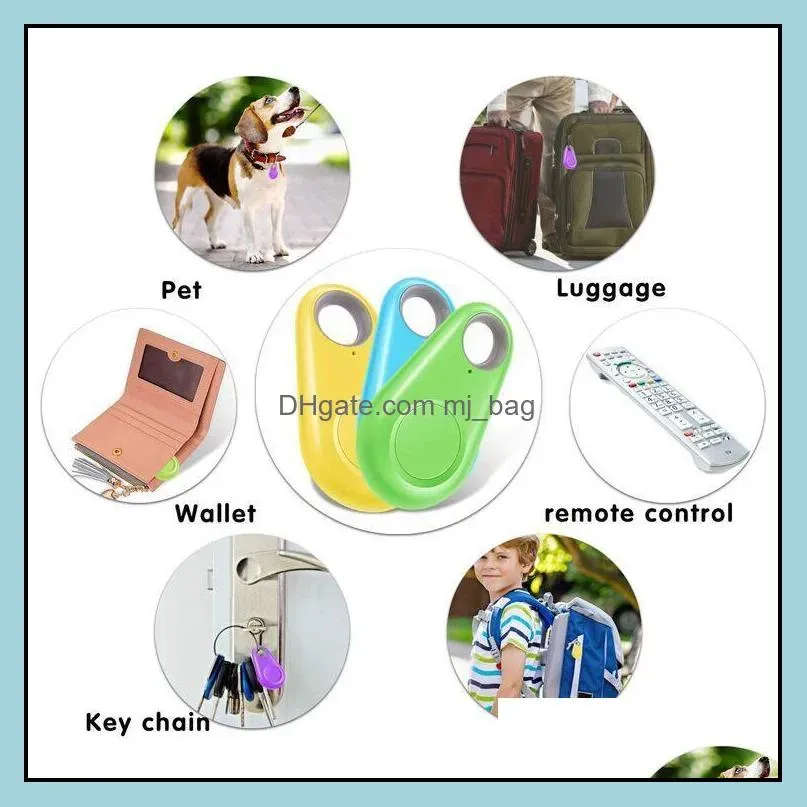 Pet Loss device Smart Bluetooth Water Drop anti-Loss Finder tracker Bluetooth two-way anti-loss key chain mobile phone