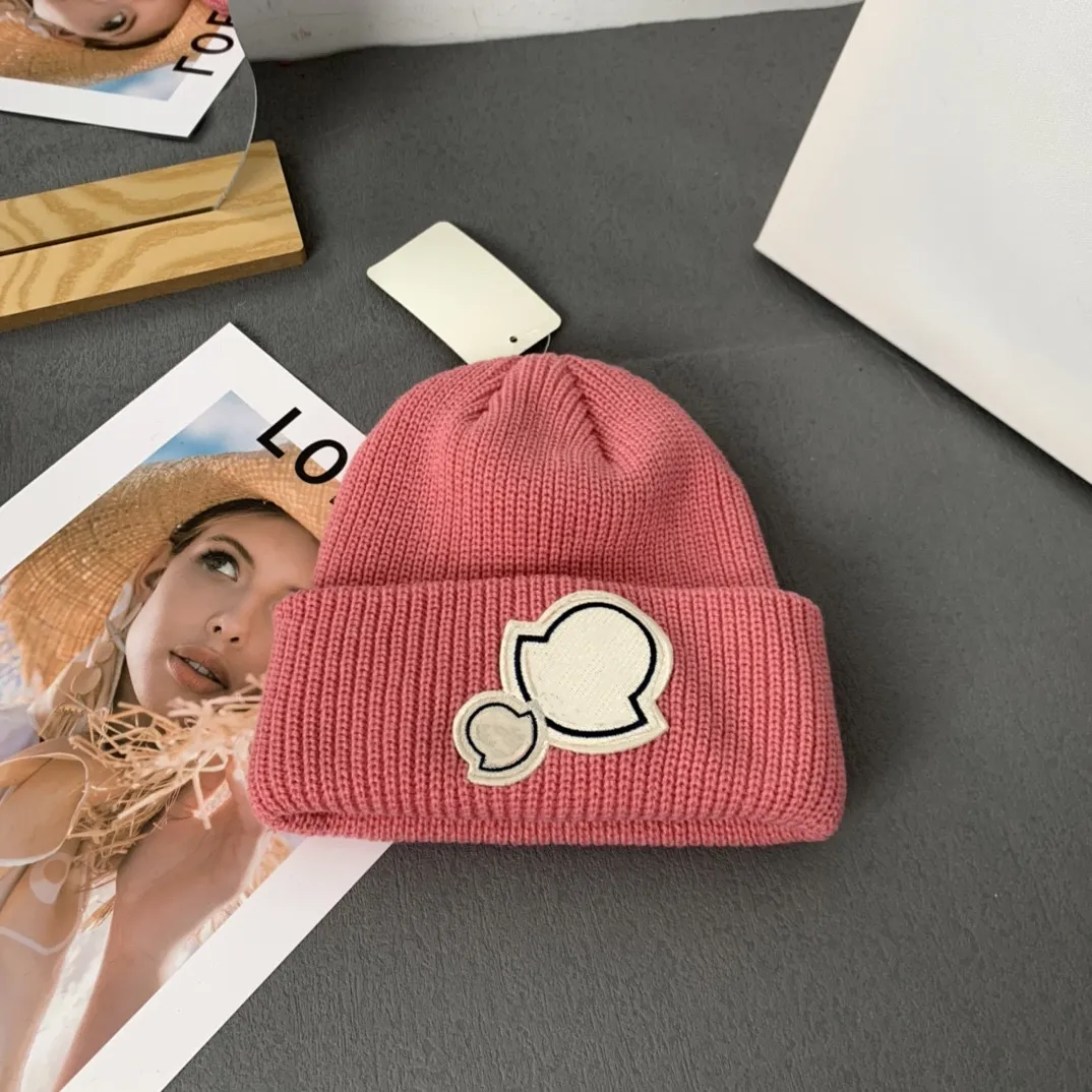Toppdesigner ny ullhatt g￥r bra med h￶sten vinterm￶ssa rese k￤ndis hem stickade hattar unisex caps